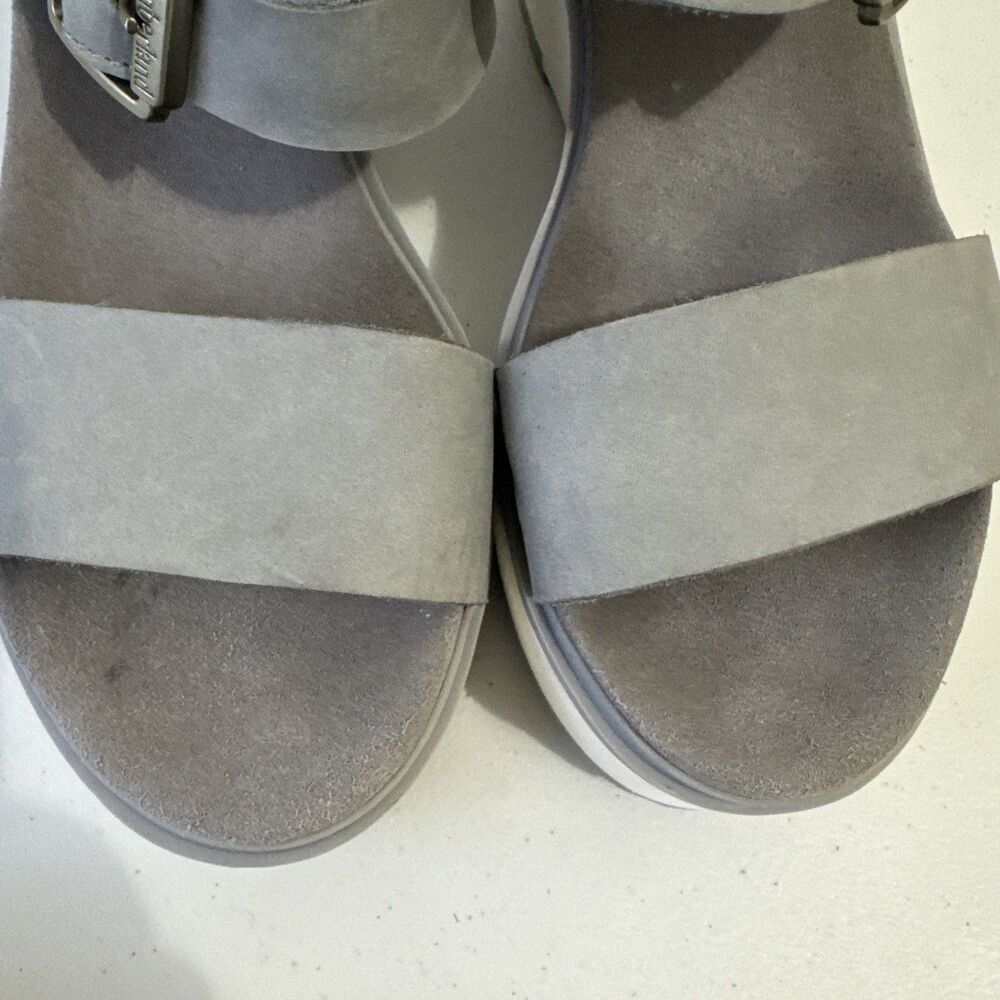 TIMBERLAND Koralyne Platform Wedge Leather Sandals Women’s US 8 EU 39 - Picture 10 of 11